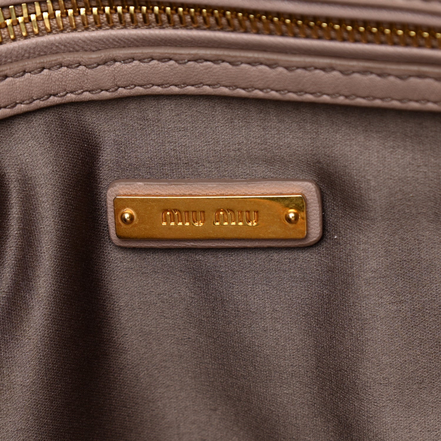 Miu Miu Nappa Matelasse Hobo Mughetto 6 of 10