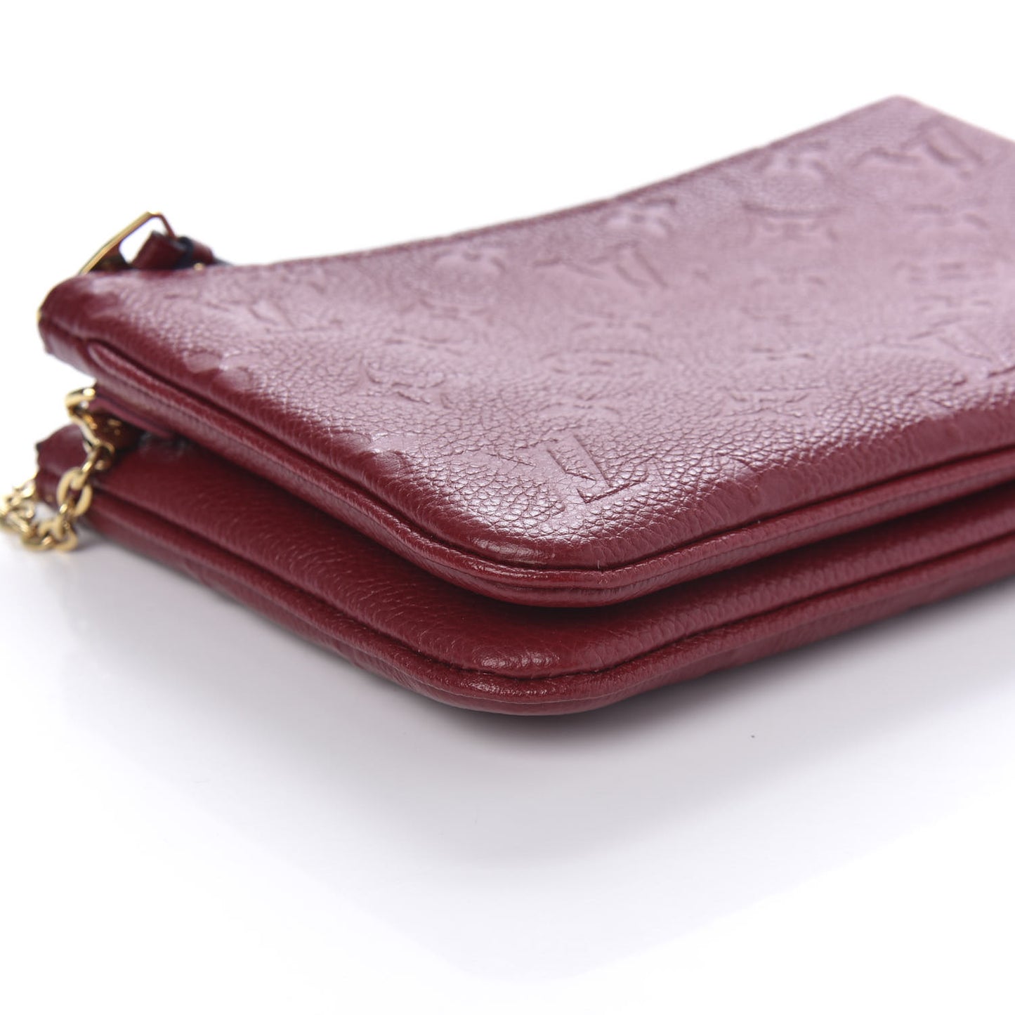Empreinte Double Zip Pochette Cherry Berry
