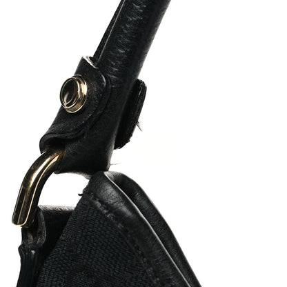 Gucci Monogram Medium Abbey D Ring Hobo Black 11 of 12