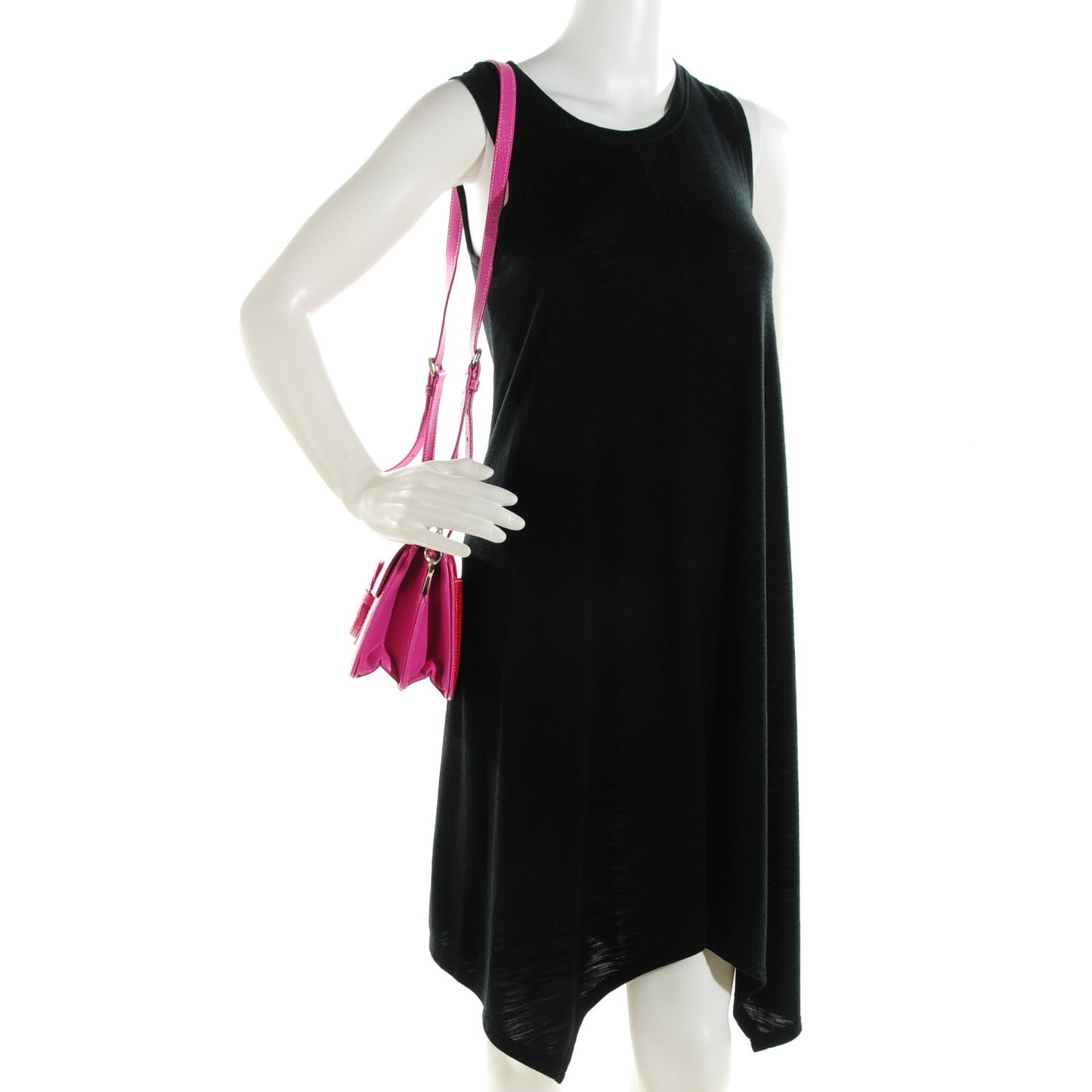 Cinghiale Color Crossbody Bag Fuxia Fuoco