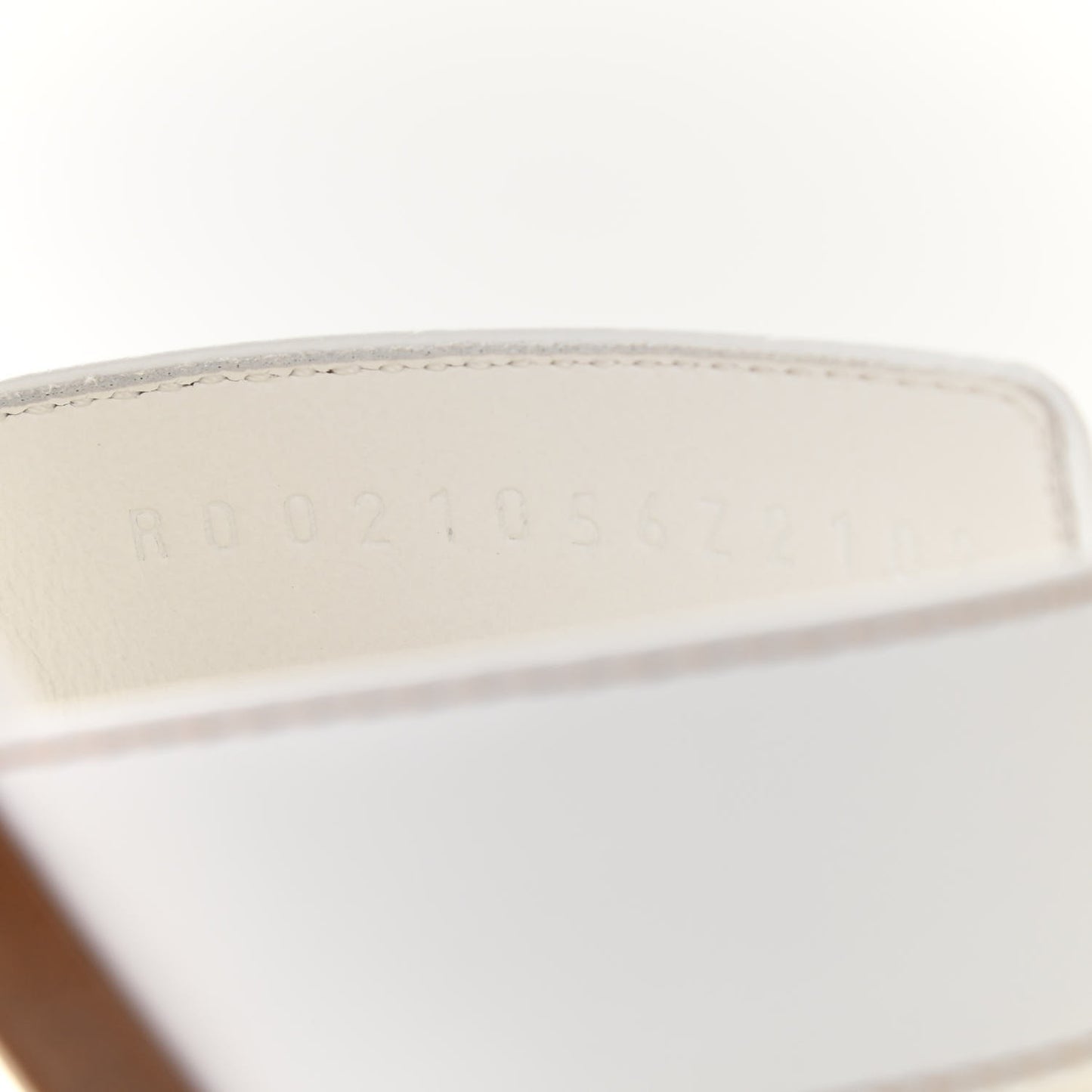 Box Calfskin Oran Sandals 36.5 White