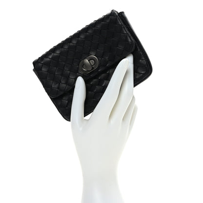 Bottega Veneta Nappa Intrecciato Small Pouch Black 2 of 6