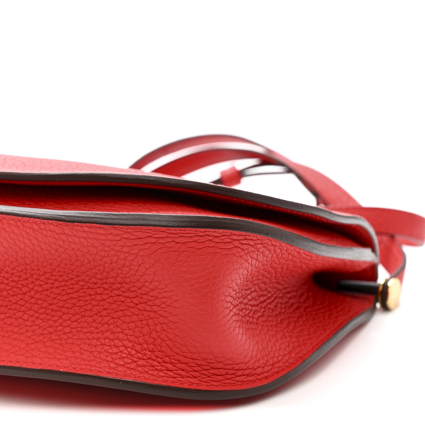 Taurillon Clemence Chevre Mysore Saut 25 Rouge De Coeur Rose Azalee Rouge Sellier