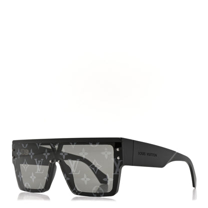 Louis Vuitton Acetate Monogram Waimea Z1583W Sunglasses Black 1 of 6