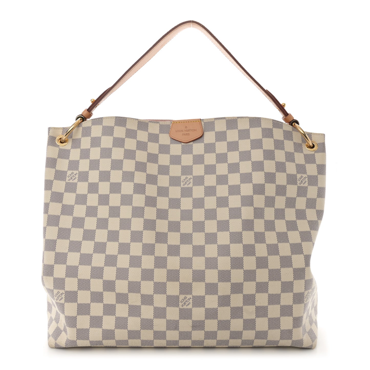 Damier Azur Graceful MM Rose Ballerine