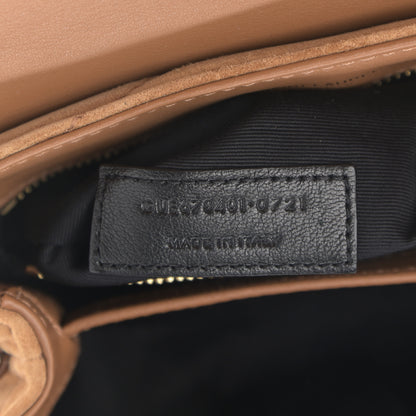 Saint Laurent Suede Toy Loulou Shoulder Bag Cinnamon 8 of 12