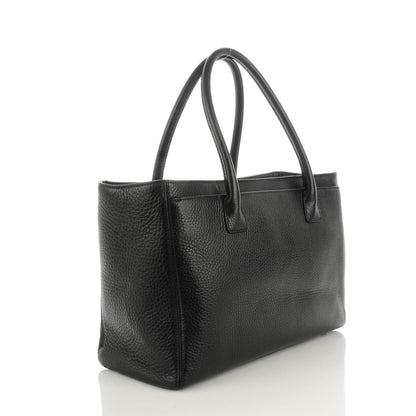 Chanel Deerskin Cerf Executive Shopper Tote Black 3 of 7
