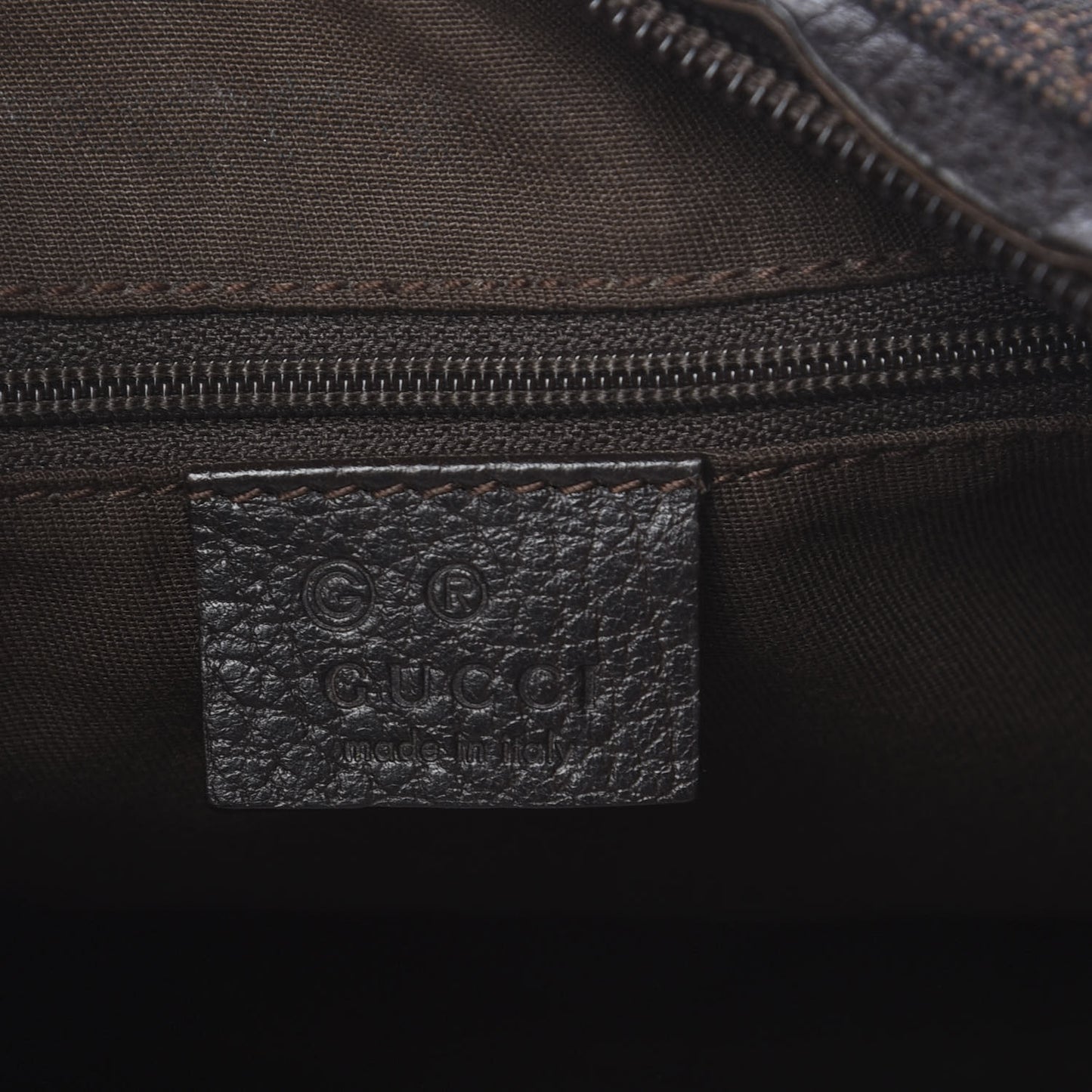 Monogram Hobo Dark Brown