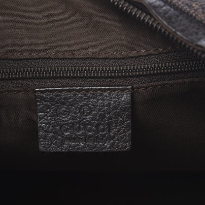 Gucci Monogram Hobo Dark Brown 5 of 11