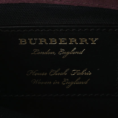 Burberry Derby Calfskin House Check Small Macken Crossbody Bag Tan 6 of 11