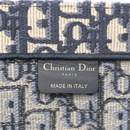 Christian Dior Oblique Medium Book Tote Blue Multicolor 6 of 11