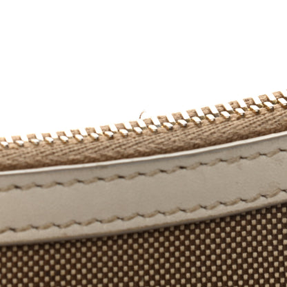 Prada Jacquard Logo Small Flat Messenger Bag White 12 of 18