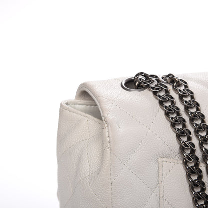 Chanel Caviar Quilted 2.55 Reissue 226 Flap White 8 of 14