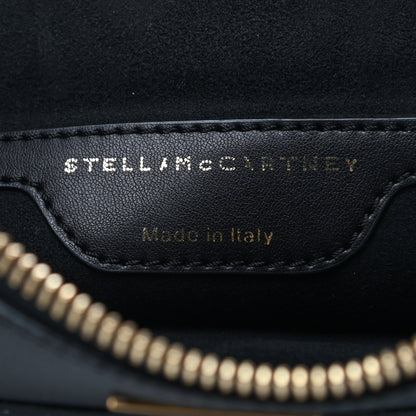 Stella McCartney Faux Leather Superstellaheroes Zipped Clutch Black Blue 5 of 6
