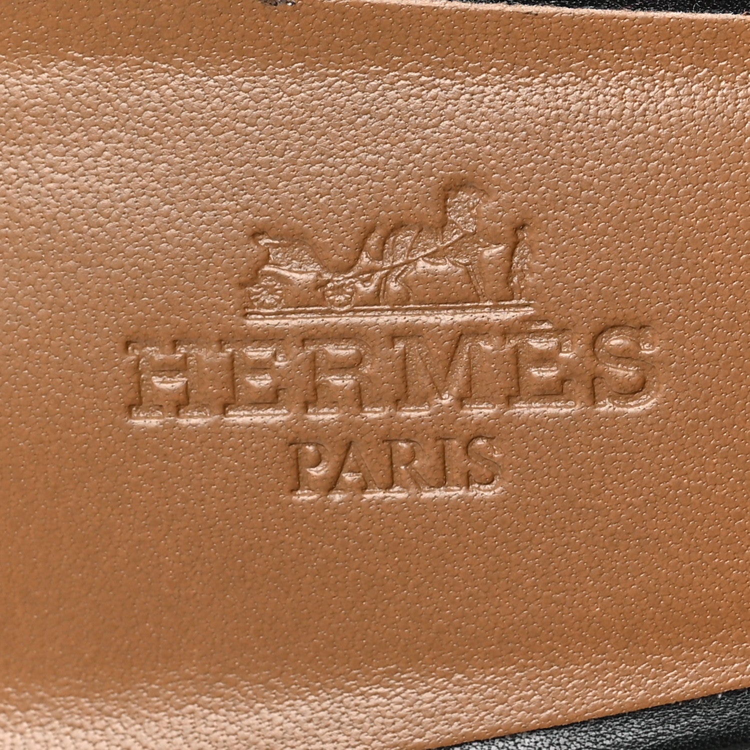 Hermes Calfskin Oasis Sandals 36.5 Black 7 of 8