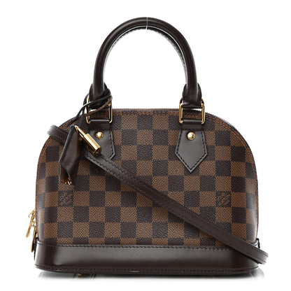 Louis Vuitton Damier Ebene Alma BB 1 of 15
