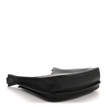 Hermes Taurillon Clemence Evelyne III PM Black 4 of 13