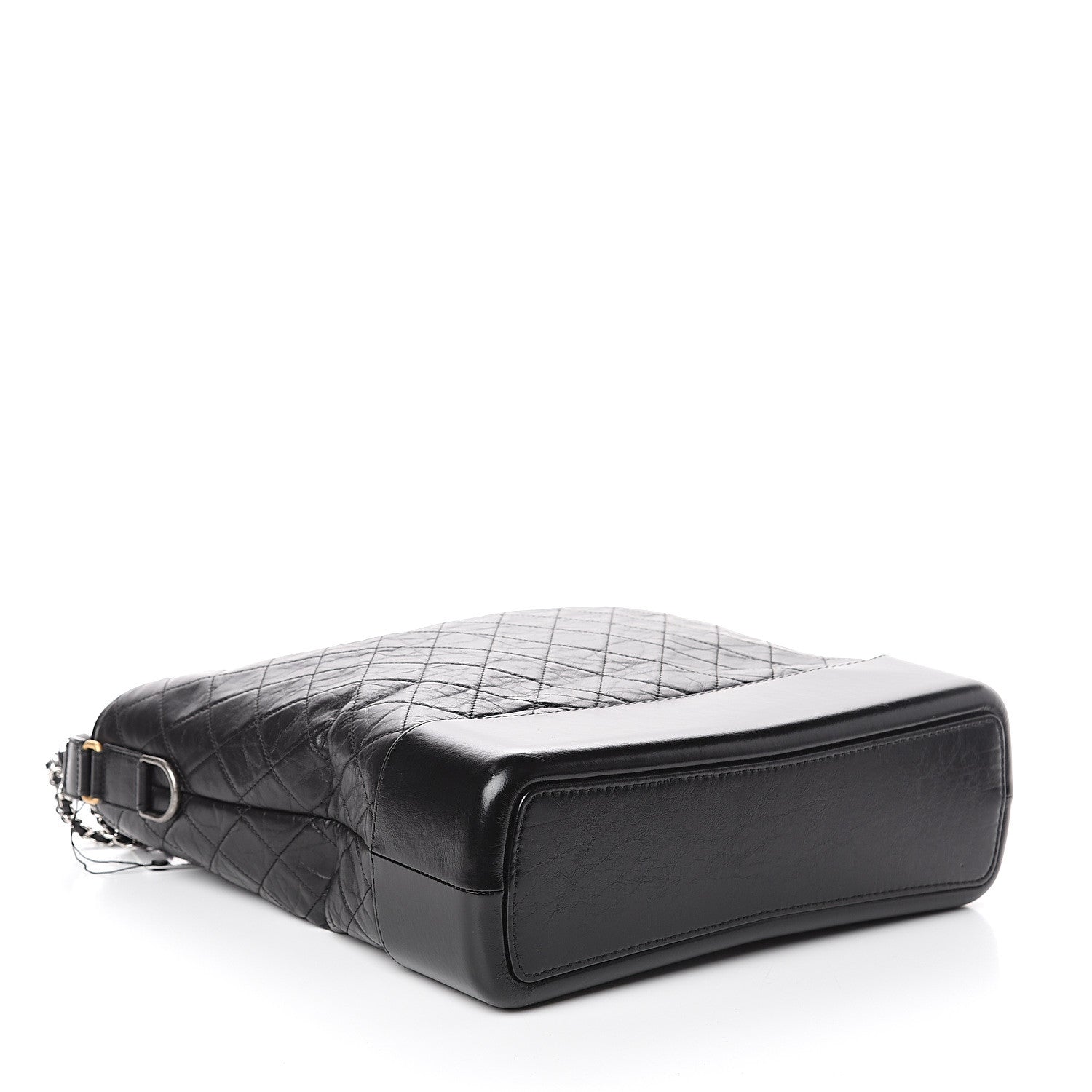 Chanel Aged Calfskin Quilted Maxi Gabrielle Hobo Black 3 of 9