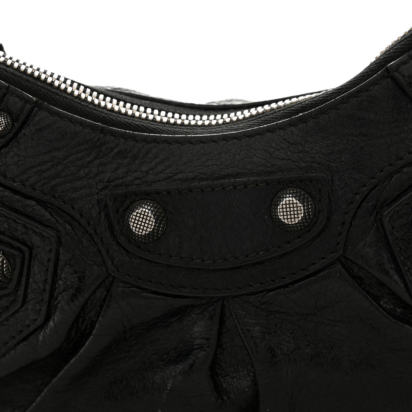 Agneau Arena Le Cagole Shoulder Bag XS Black