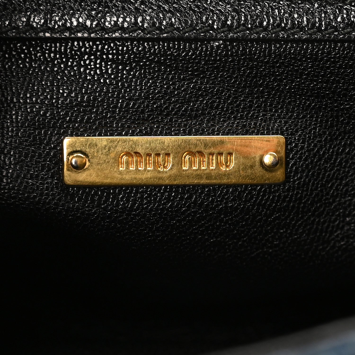 Miu Miu Denim Matelasse Biker Shoulder Bag Avio 6 of 9