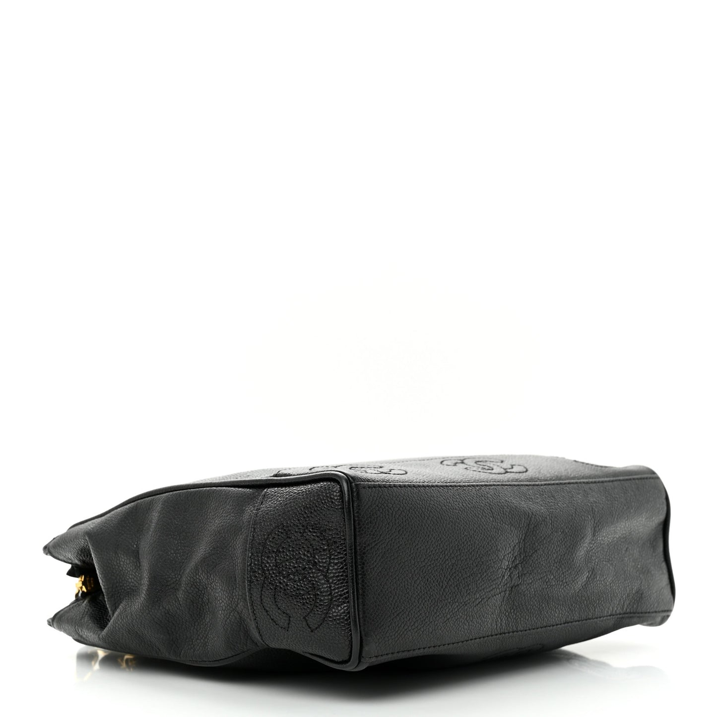 Caviar CC Shoulder Bag Black