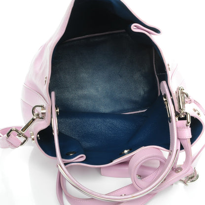 Christian Dior Calfskin Diorific Bucket Bag Pink 6 of 14