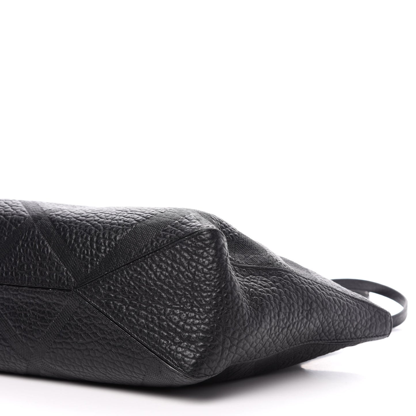 Signature Grain Medium Dewsbury Tote Black