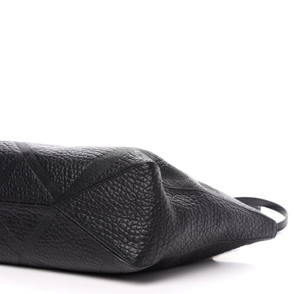 Burberry Signature Grain Medium Dewsbury Tote Black 9 of 10