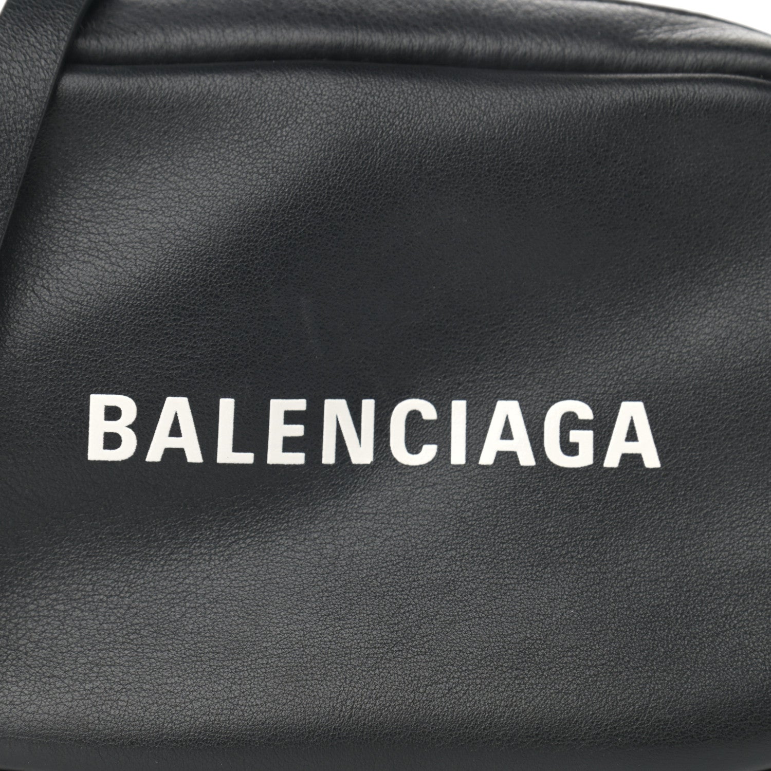 Balenciaga Calfskin Logo XS Everyday Camera Bag Black 9 of 11
