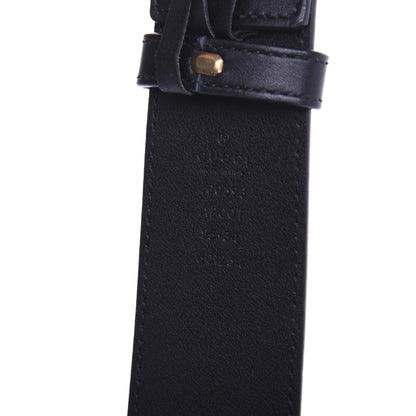 Gucci Calfskin Double G 40mm Belt 85 34 Black 4 of 5