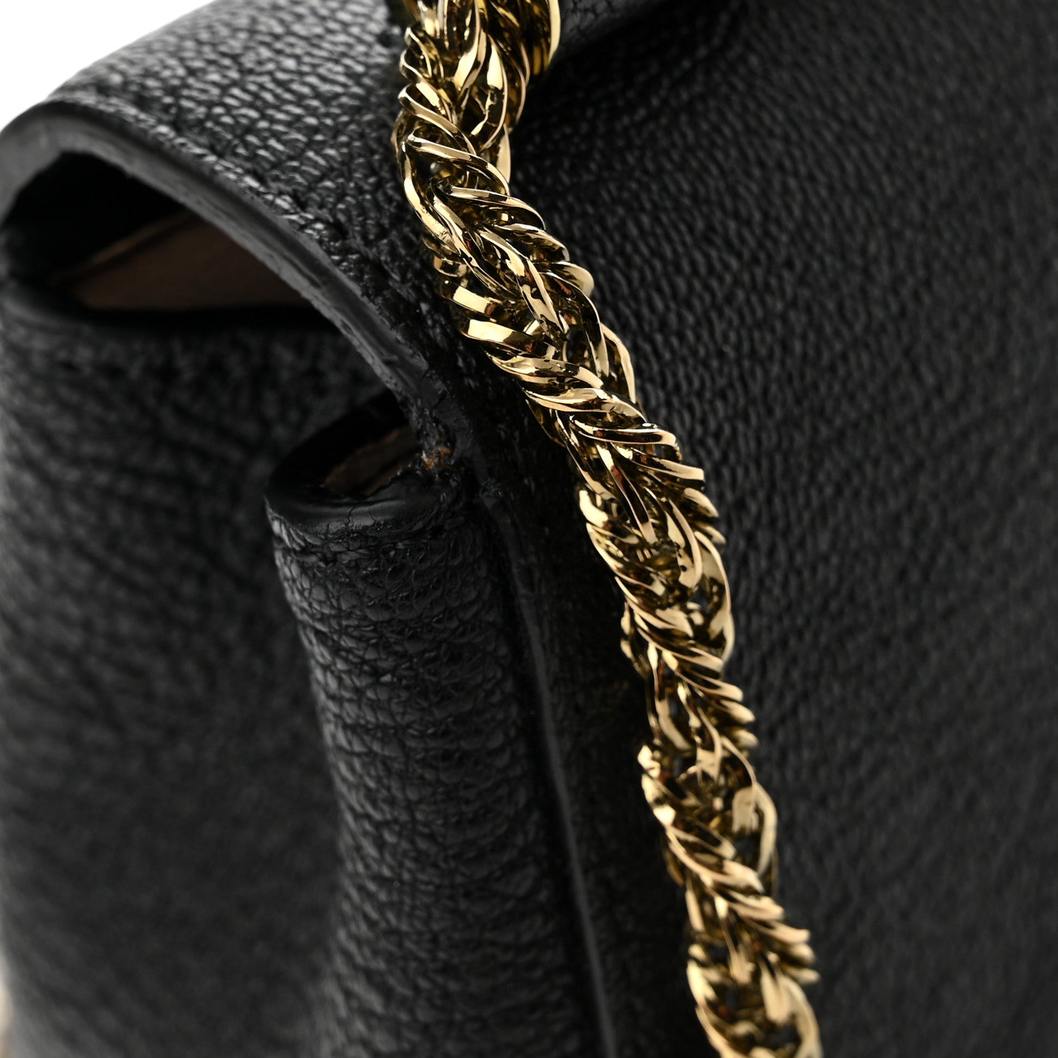 Chloe Goatskin Small Elsie Shoulder Bag Black 11 of 11