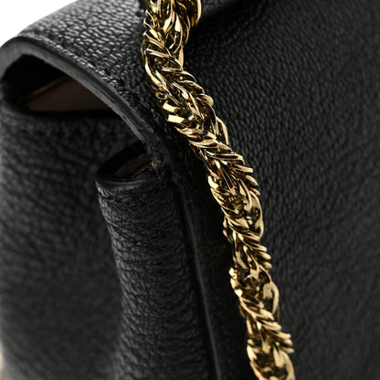 Chloe Goatskin Small Elsie Shoulder Bag Black 11 of 11