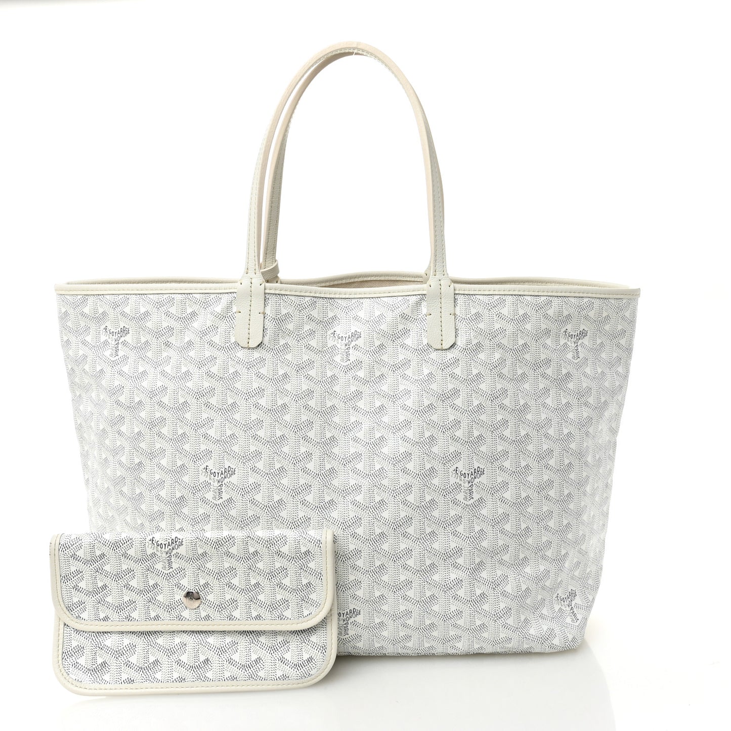 Goyardine Saint Louis PM White