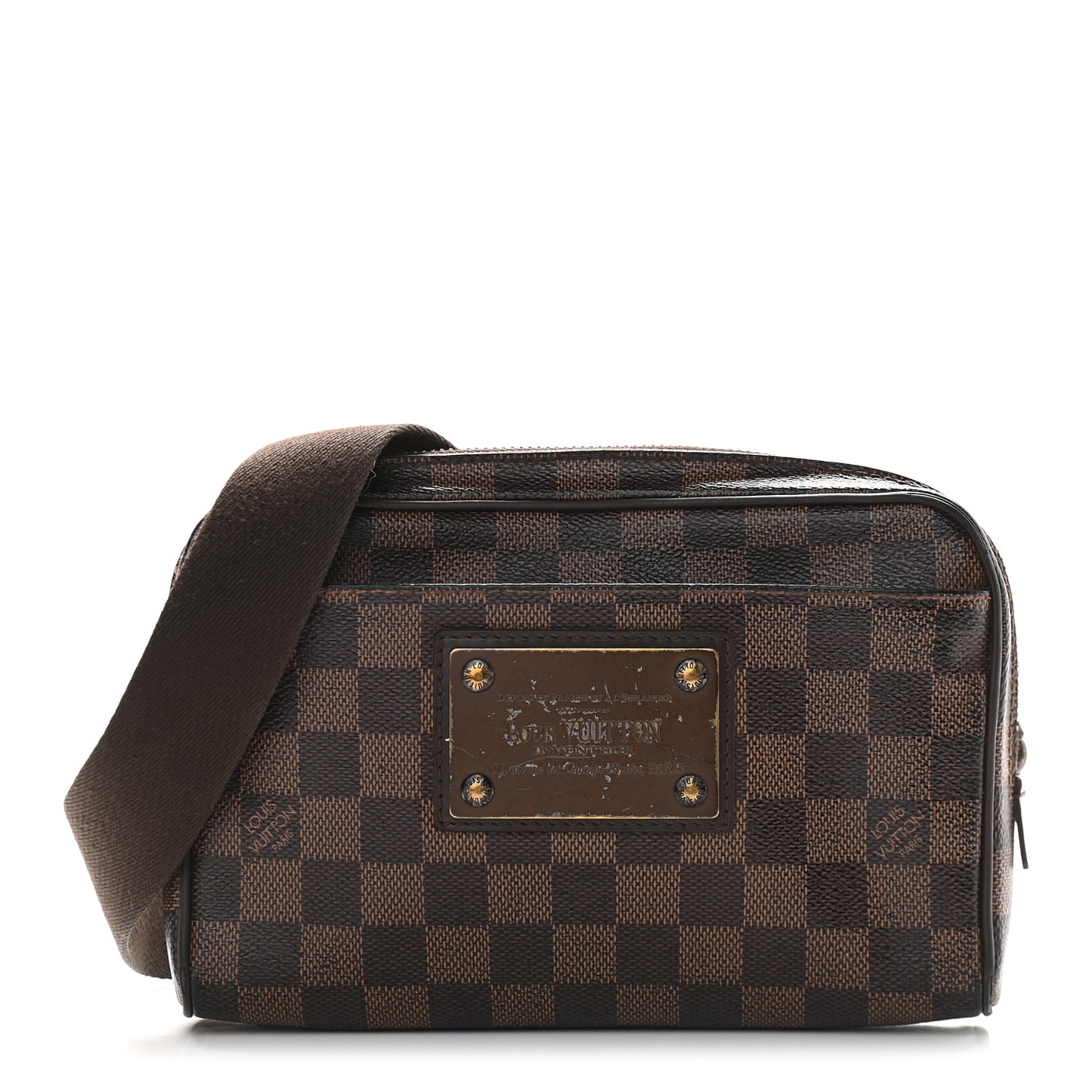 Damier Ebene Brooklyn Bum Bag