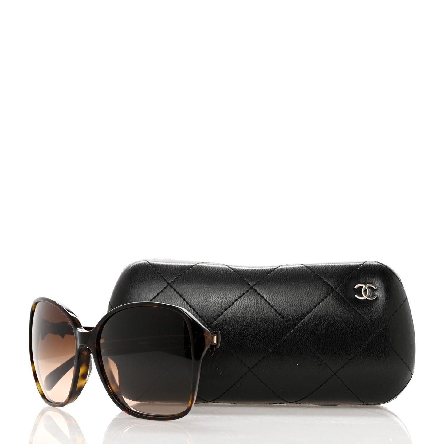 Acetate CC Bow Sunglasses 5205-A Tortoise