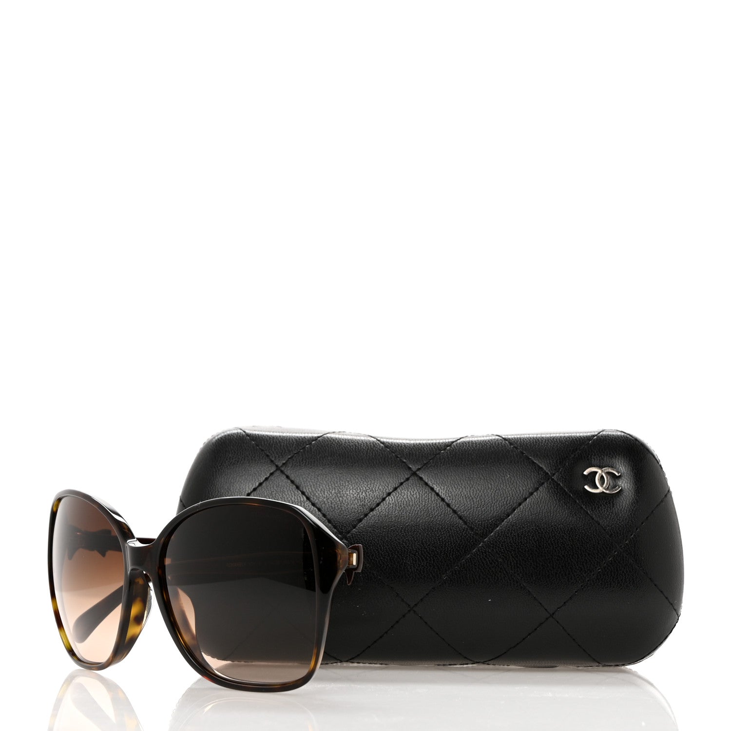 Chanel Acetate CC Bow Sunglasses 5205-A Tortoise 8 of 8