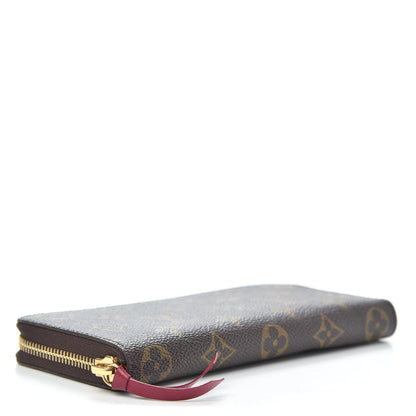 Louis Vuitton Monogram Clemence Wallet Fuchsia 4 of 7