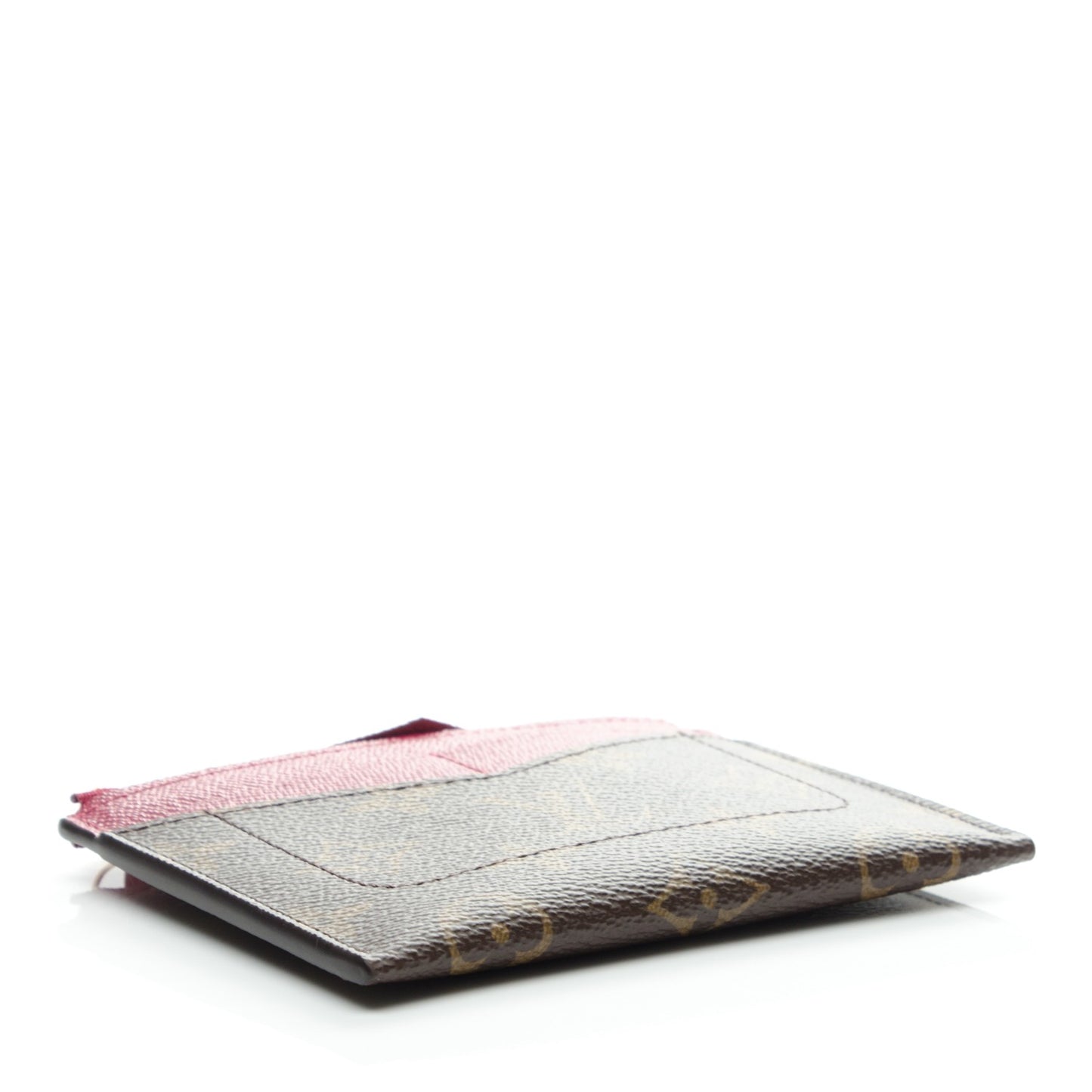 Monogram Zipped Card Holder