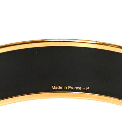 Hermes Enamel Printed Optique Chaine D'Ancre Wide Bracelet 65 5 of 6