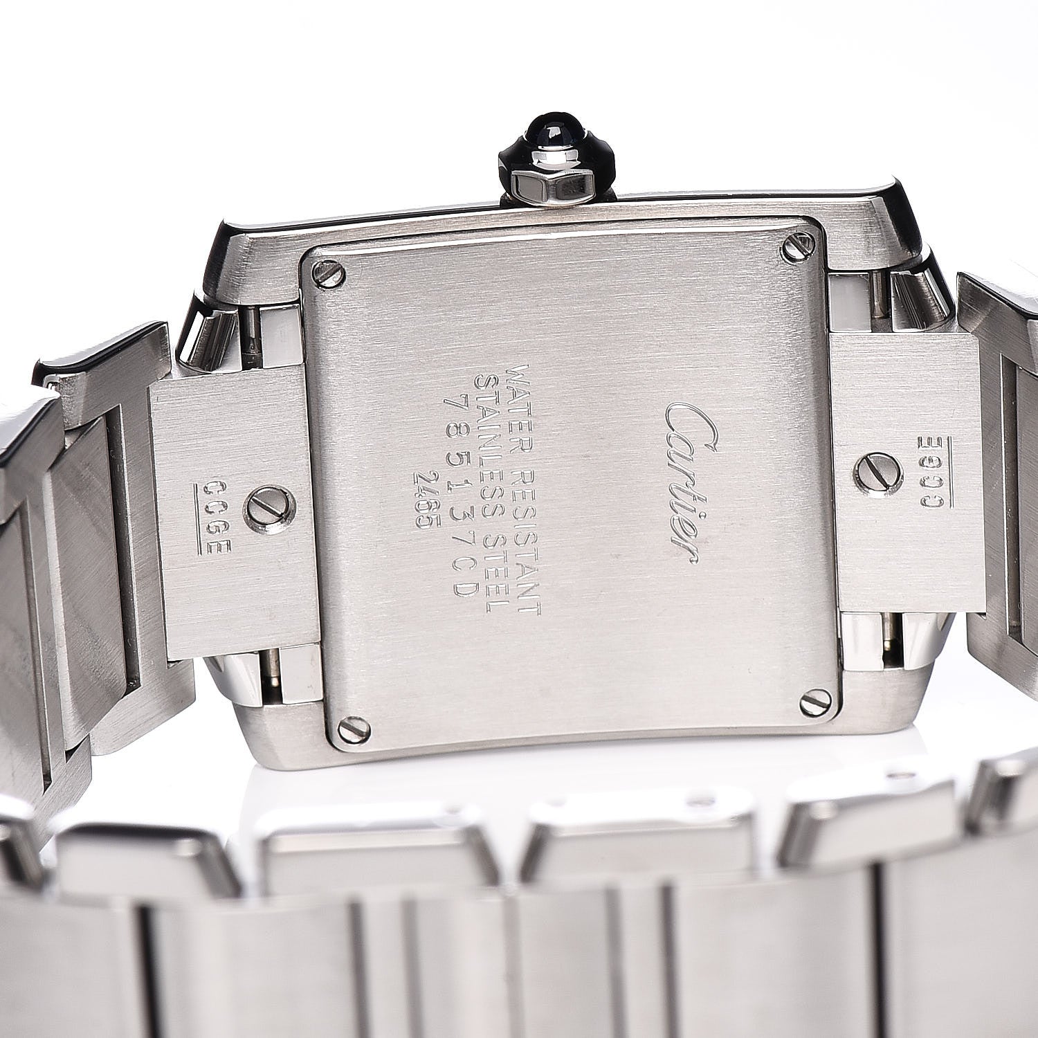 Cartier Stainless Steel 25mm Tank Francaise Quartz Watch 5 of 6