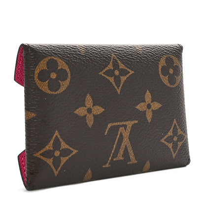 Louis Vuitton Monogram LV Colormania Kirigami Card Holder Pondichery Pink 4 of 8