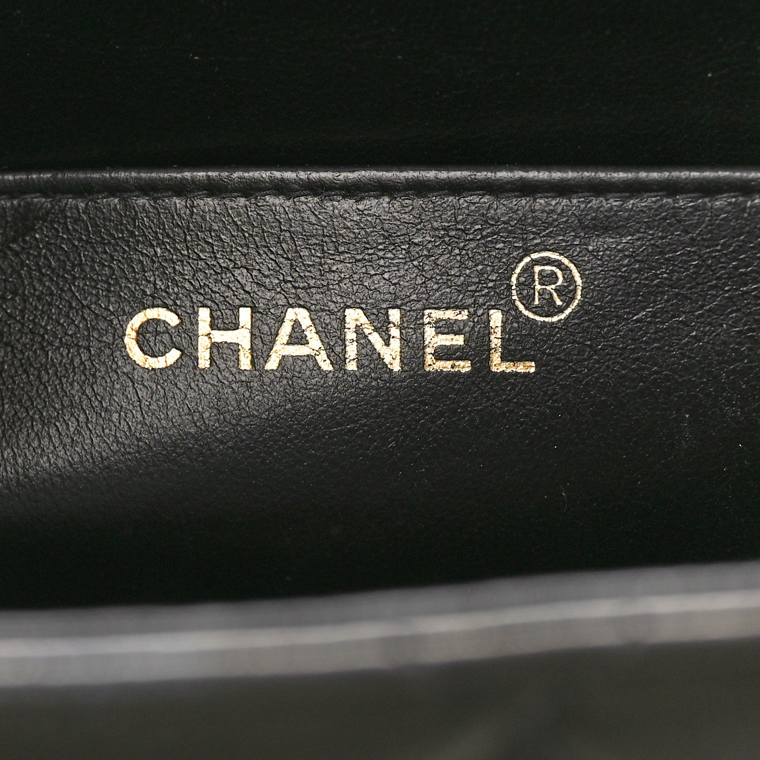 Chanel Lambskin Quilted XL Jumbo Single Flap Black 6 of 10