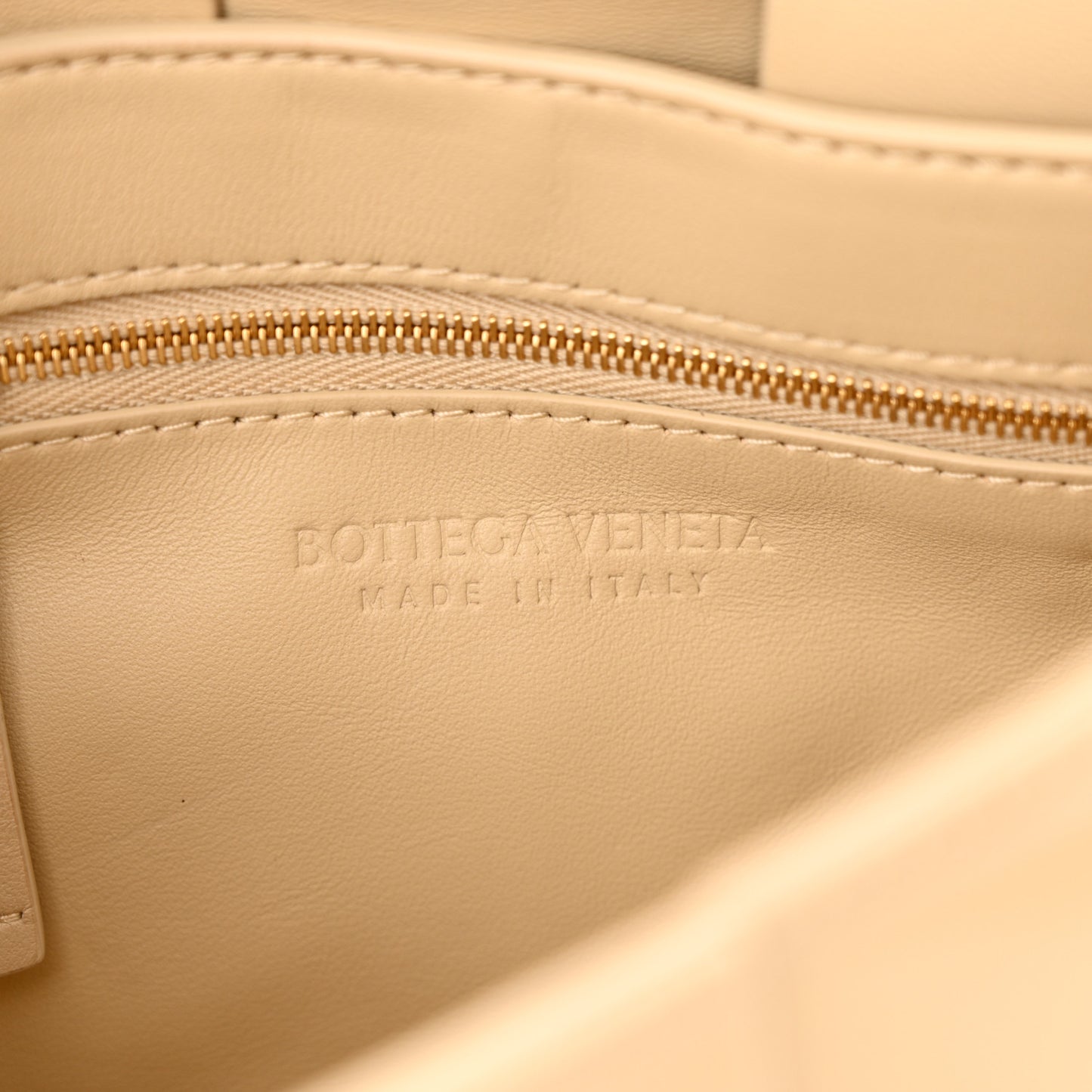 Brushed Calfskin Intrecciato Cassette Bag Porridge