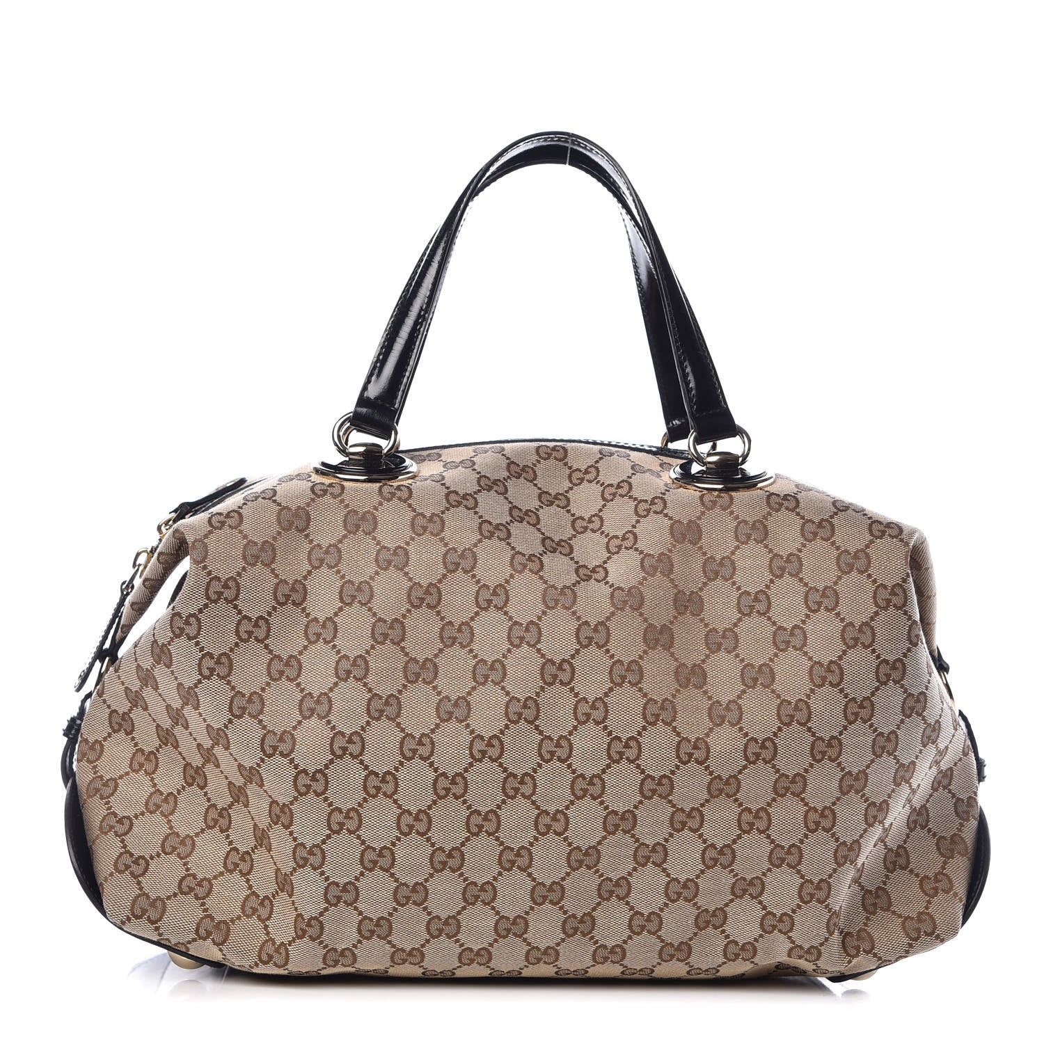 Gucci Monogram Full Moon Boston Black 1 of 10