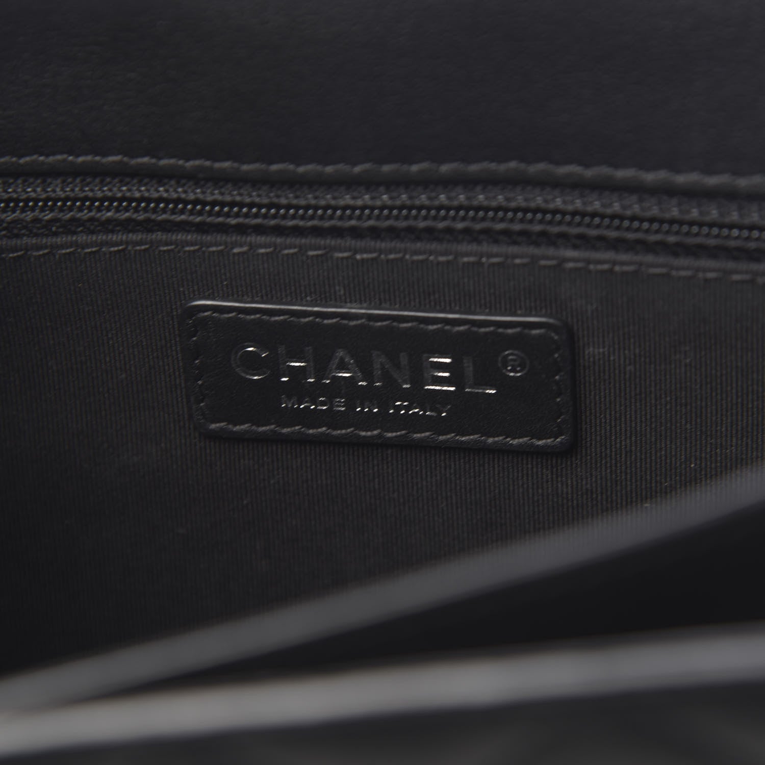 Chanel Calfskin Quilted Large CC Box Flap Box Black 6 of 10