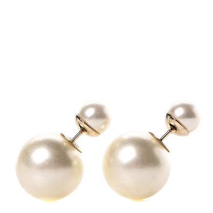Christian Dior Pearl Mise En Dior Tribal Earrings 1 of 3