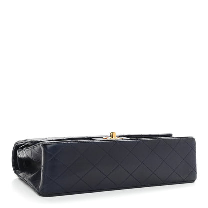 Chanel Lambskin Quilted Small Double Flap Navy 3 of 19