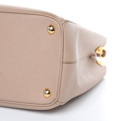 Prada Saffiano Medium Galleria Double Zip Tote Cammeo 9 of 18