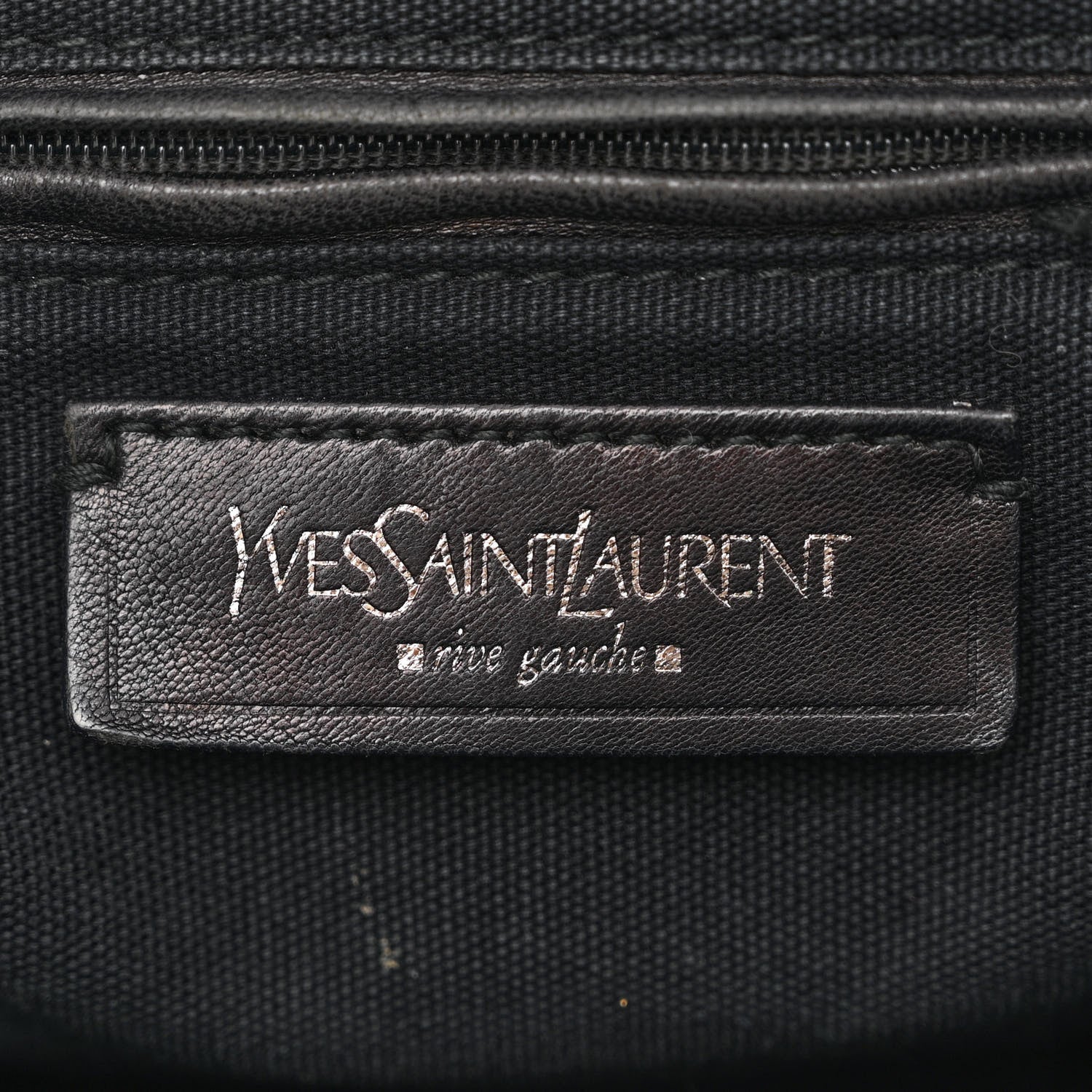 Saint Laurent Calfskin Studded Easy Sac Black 6 of 20