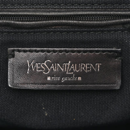 Saint Laurent Calfskin Studded Easy Sac Black 6 of 20